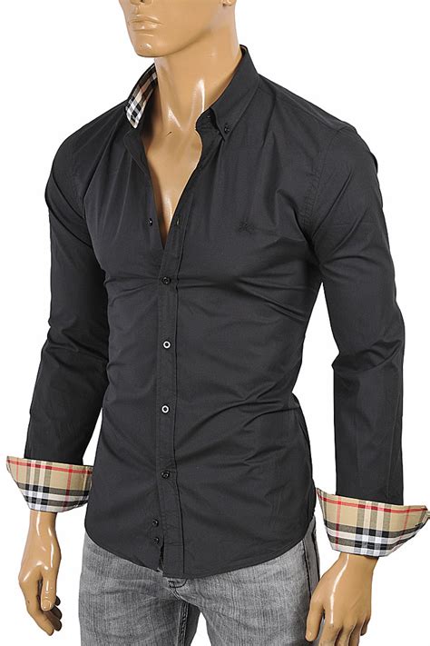 burberry dress shirt mens|burberry men's shirts 3x.